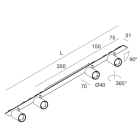 NOVALUX - P-30: COVER SPOT 4X6W 2.7K F20 CF