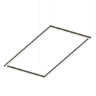 NOVALUX - P-30: RETT 48W 2.7K CAFFE SOSP L=1630