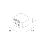 NOVALUX - PULSANTE DIGITALE DALI PCU TW 105926.99