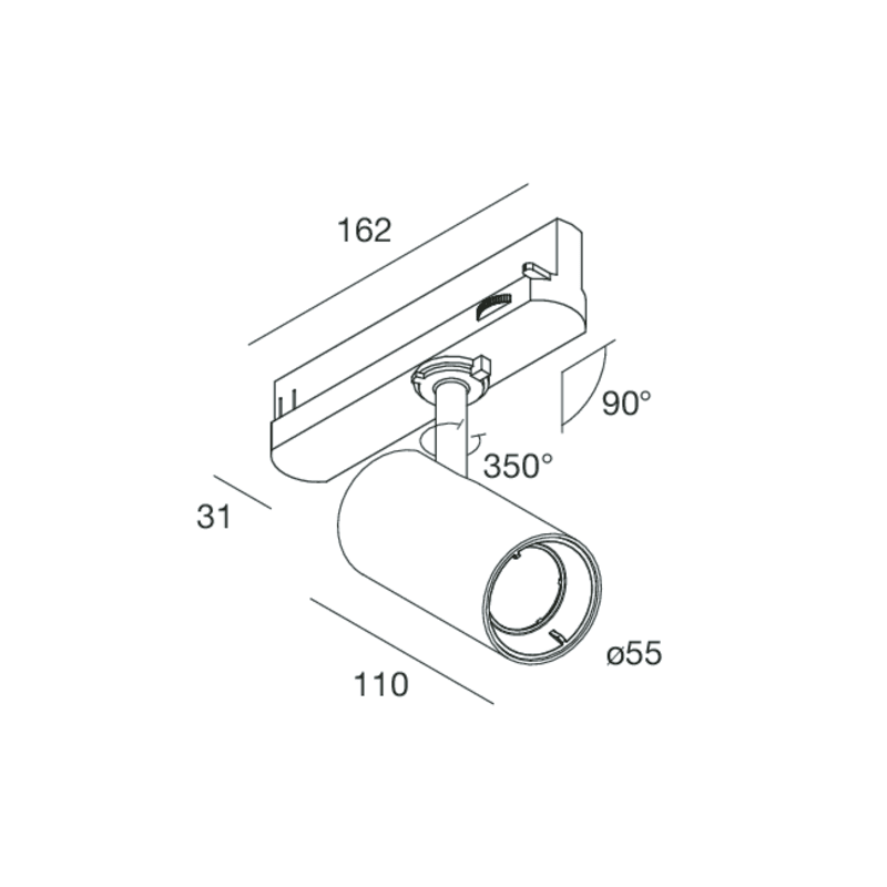 NOVALUX - DALI: BIN. 10W F38 4K CRI90 BI