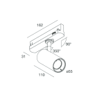 NOVALUX - DALI: BIN. 10W F38 4K CRI90 BI