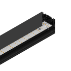 NOVALUX - LUCKY MAXI: LED 36W DALI 4K NERO L=1200
