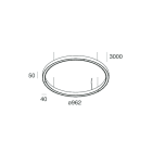 NOVALUX - HALOS-B: D/I 124W 2.7K CAFFE 962 CRI90 107119.20