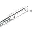 NOVALUX - LI-NEAR: MODULO BINARIO 1,5M ON/OFF