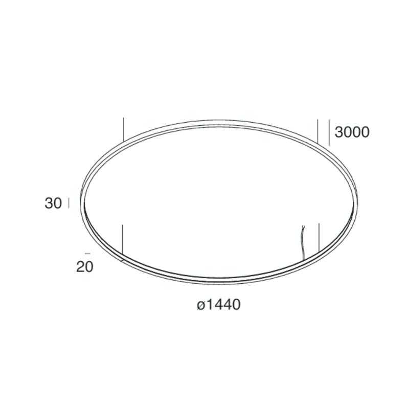 NOVALUX - HALOS MINI: 1440 93W 3K ORO