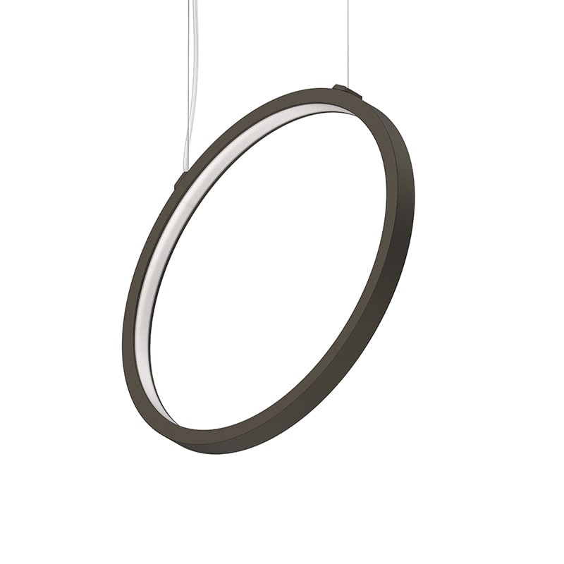 NOVALUX - HALOS MINI VERTICALE: 482 24W 2.7K CAFFE