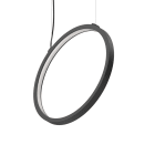 NOVALUX - HALOS MINI VERTICALE: 962 48W 2.7K NERO 107341.02