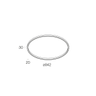 NOVALUX - HALOS MINI DIR. PLAF: 942 62W 3K CAP