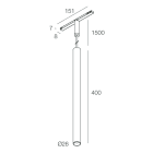 NOVALUX - MINITUBE T-48 MINI: 7W 2.7K DALI C90 NE