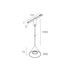 NOVALUX - CONUS T-48 MINI: 7W 4K DALI CRI90 BI
