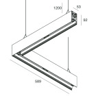 NOVALUX - HERO B: ANG.SX 50W 4K 589 BIA