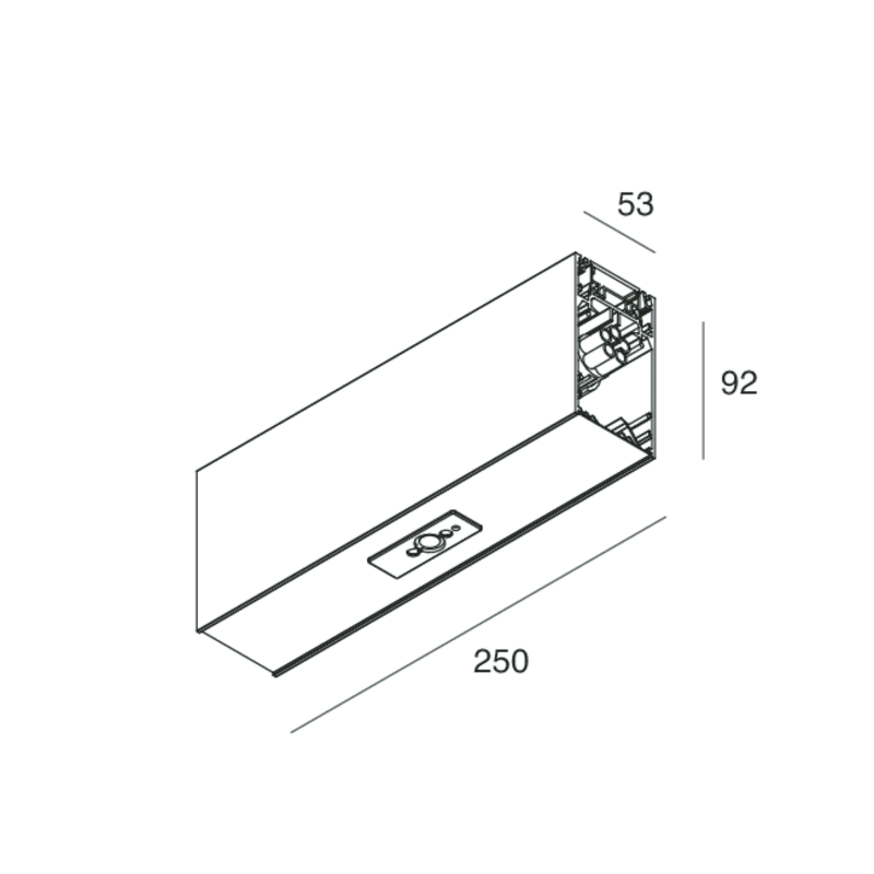 NOVALUX - HERO B: MOD.SOLO SENSORE DALI 250 CAF