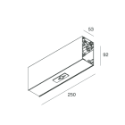 NOVALUX - HERO B: MOD.SOLO SENSORE DALI 250 CAP