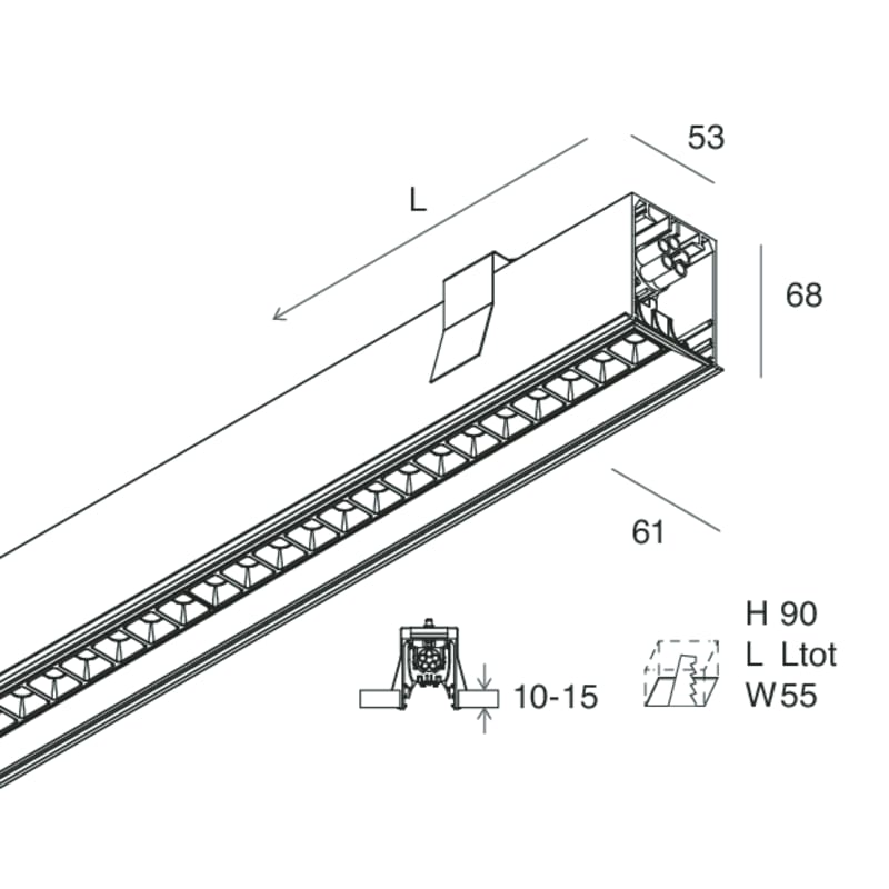 NOVALUX - HERO C: M/O 22W 3K 868 BIA
