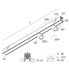NOVALUX - HERO C: 2FAR F34 2X13W 3K 1120 DALI NE