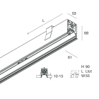 NOVALUX - HERO C: EM 36W 3K 1680 DALI NE