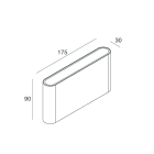 NOVALUX - SOLE: LED 2X5W 3/4/5.7K IP65 GRI.ANTR.
