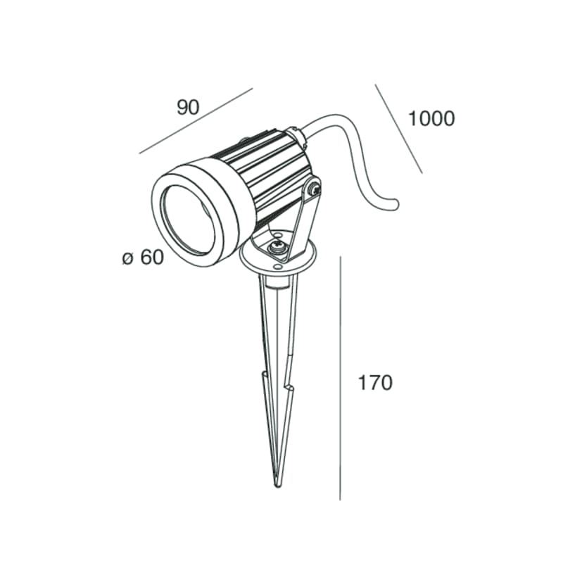 NOVALUX - PEAK: 4W 220/240V 3K IP65 F24 NE 109301.02