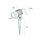 NOVALUX - PEAK: 4W 220/240V 3K IP65 F24 NE 109301.02