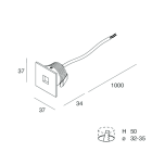 NOVALUX - NEWSTEP QDR: LED 2W 700MA 3K BIA CRI90