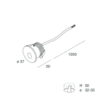NOVALUX - NEWSTEP TND: LED 2W 700MA 3K BIA CRI90 109403.01