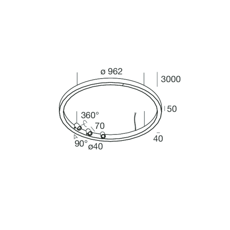 NOVALUX - HALOS SPOT DIR: 80W 2.7K F20 OR 962
