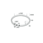 NOVALUX - HALOS SPOT DIR: 80W 2.7K F20 OR 962