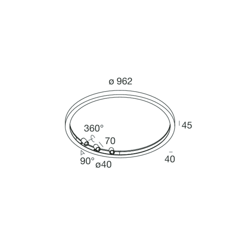NOVALUX - HALOS SPOT INT: 70W 2.7K F20 OR 962