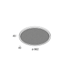 NOVALUX - HALOS-ACOUSTIC: 962 62W 2.7K IRON CAF