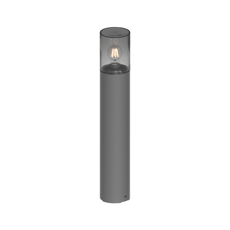 NOVALUX - GLASS: E27 8W MAX H700 IP65 GRI.ANT.FUM.