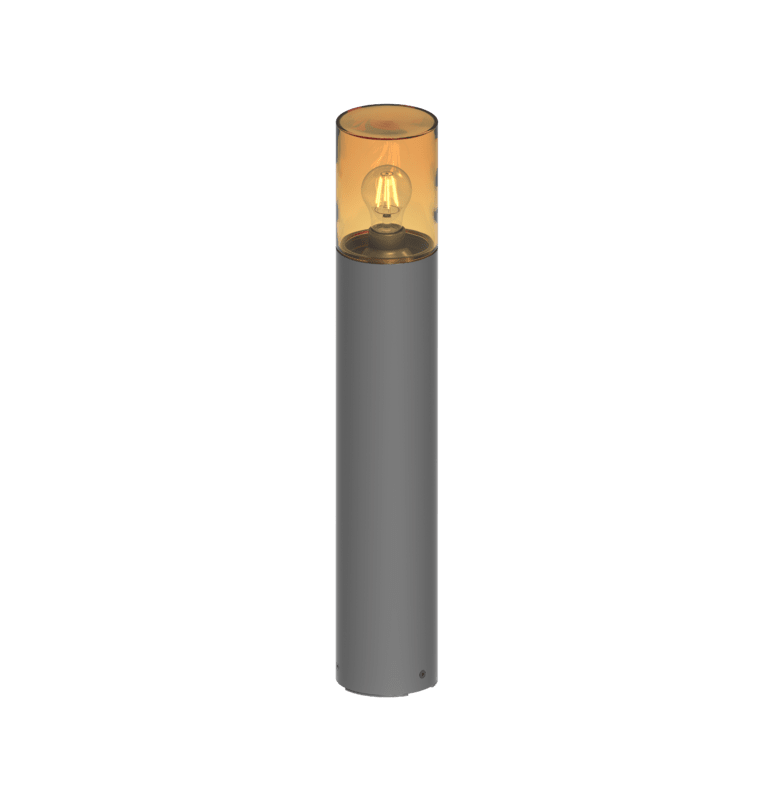 NOVALUX - GLASS: E27 8W MAX H700 IP65 GRI.ANT.AMB.