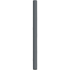 NOVALUX - collins pl plafone diametro 55 lunghezza 1000 gu10 acciaio verniciato texturizzato grigio scuro