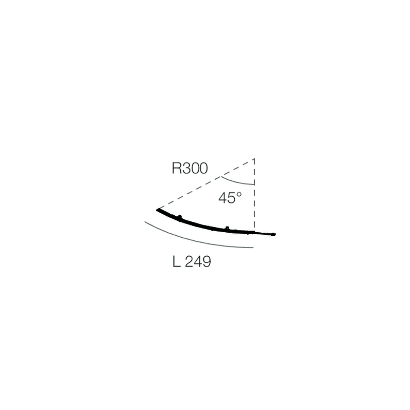 NOVALUX - domynos ps pcb 3k 48v 3.3w r.300 45 modulo led r300 45° 3,3w l.249 3000k