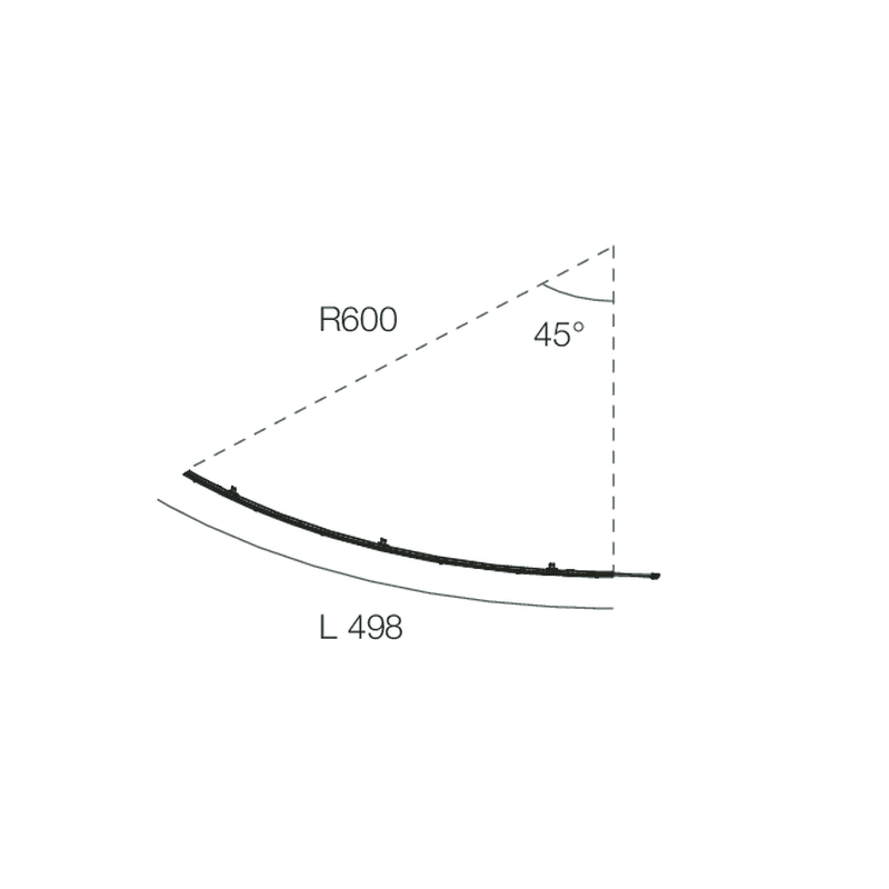NOVALUX - domynos ps modulo led pcb 48v 6.6w r600 45° l.498 3000k