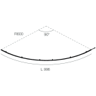 NOVALUX - domynos ps pcb 48v 13.2w 2700k r600 90 modulo led 90° l.996