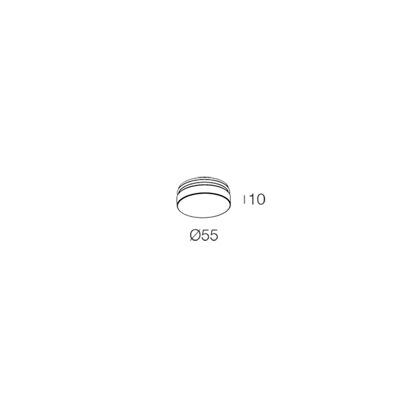 NOVALUX - DIFFUSORE D.55 OPALE X SPOT OS