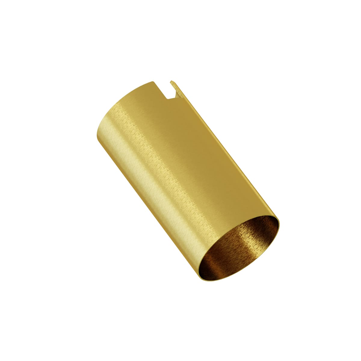 NOVALUX - corpo spot honey ottone satinato l.95 ø55