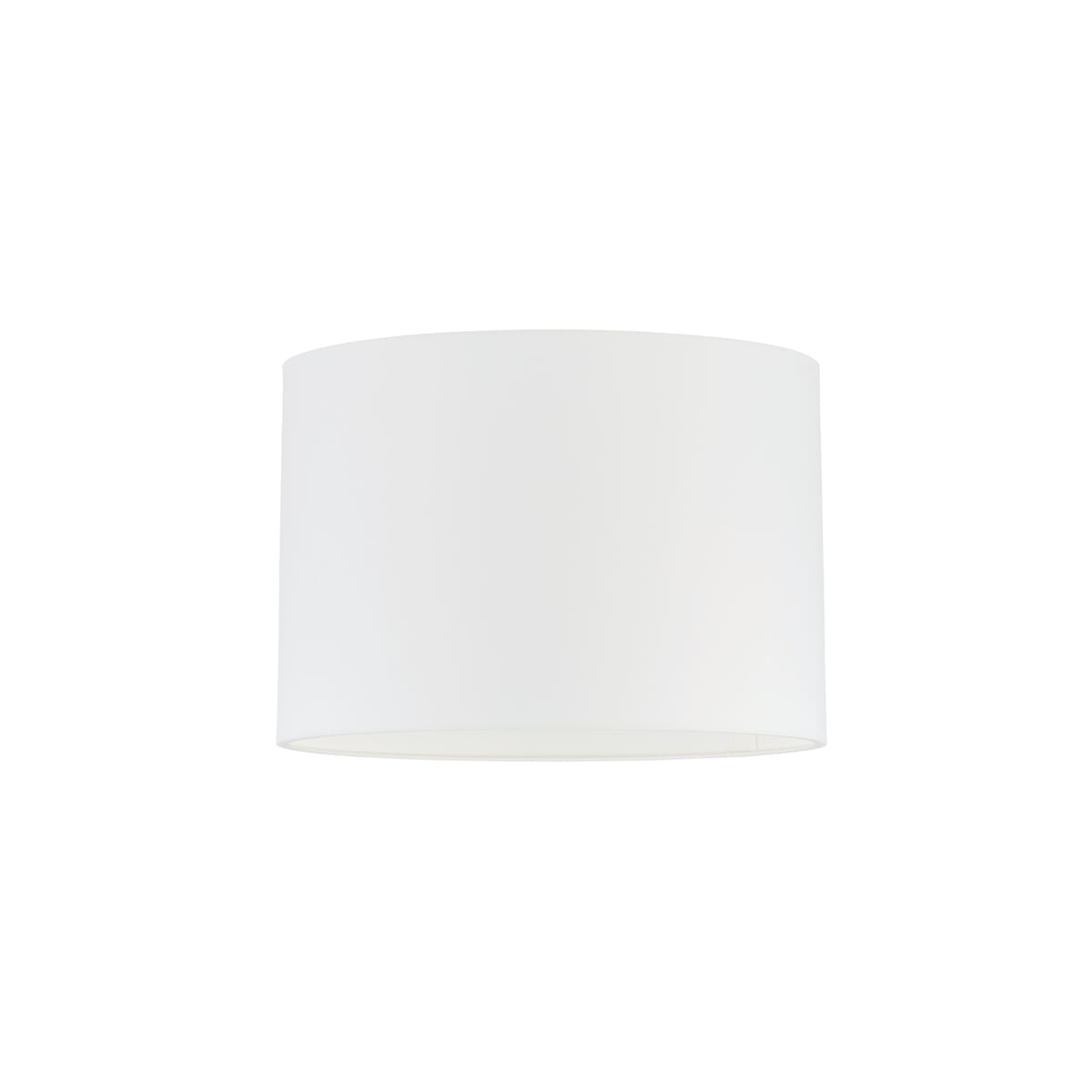 NOVALUX - Paralume per tiny pt/miss pl in tessuto bianco, Ø370 h.250, interno bianco.