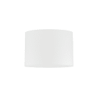 NOVALUX - Paralume per tiny pt/miss pl in tessuto bianco, Ø370 h.250, interno bianco.