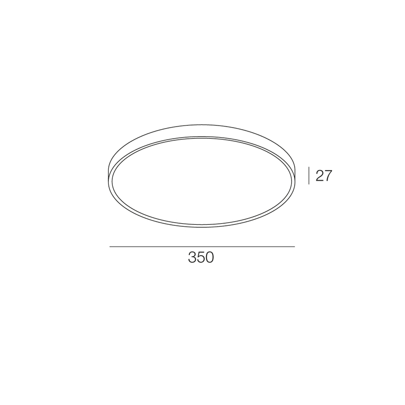 NOVALUX - ROSONE TONDO 12X VERTICALI D350 BI