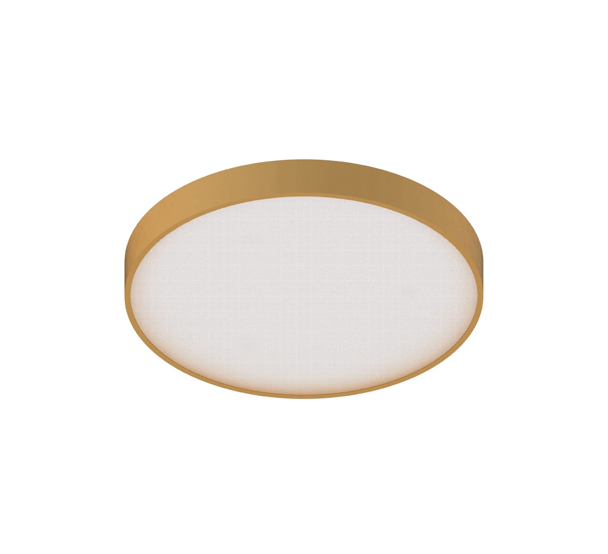 NOVALUX - Roto Evo 49W 3000K D.610 MP oro microprismatico, kit plafone/parete o sospensione da ordinare a parte, IP40.