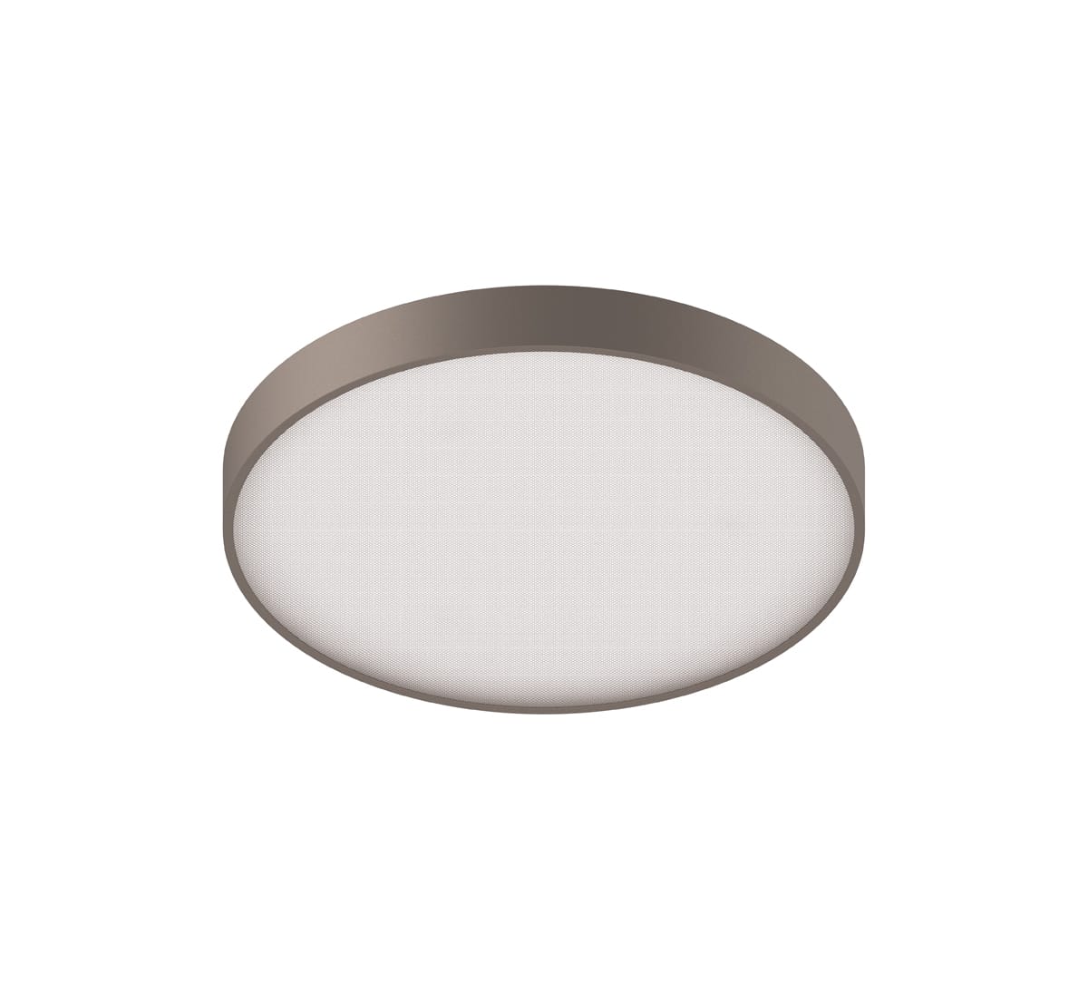 NOVALUX - Roto Evo 49W 3000K D.610 Dali-Push microprismatico cappuccino IP40 kit plafone parete o sospensione da ordinare a parte.