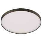 NOVALUX - Roto Evo 101W 2700K DALI-Push, diametro 995, kit plafone/parete o sospensione da ordinare a parte, IP40, caffè microprismatico.