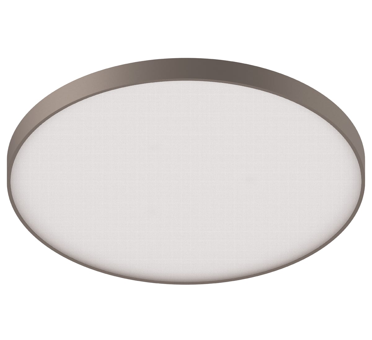 NOVALUX - Roto Evo 101W 2700K D.995 DA/P MP CP cappuccino microprismatico DALI-Push kit plafone/parete o sospensione da ordinare a parte IP40.