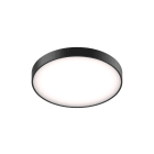 NOVALUX - Roto Evo 49W 2700K diametro 610 opale nero kit plafone parete o sospensione da ordinare a parte IP40.