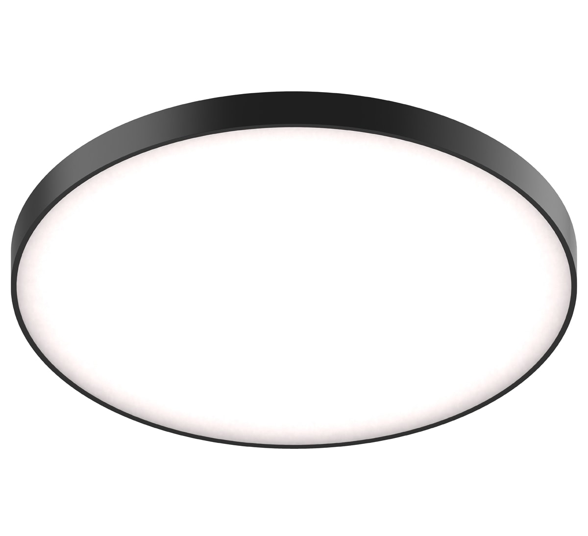 NOVALUX - Roto Evo 101W 3000K D.995 DA/P op nero opale DALI-PUSH kit plafone parete o sospensione da ordinare a parte IP40.