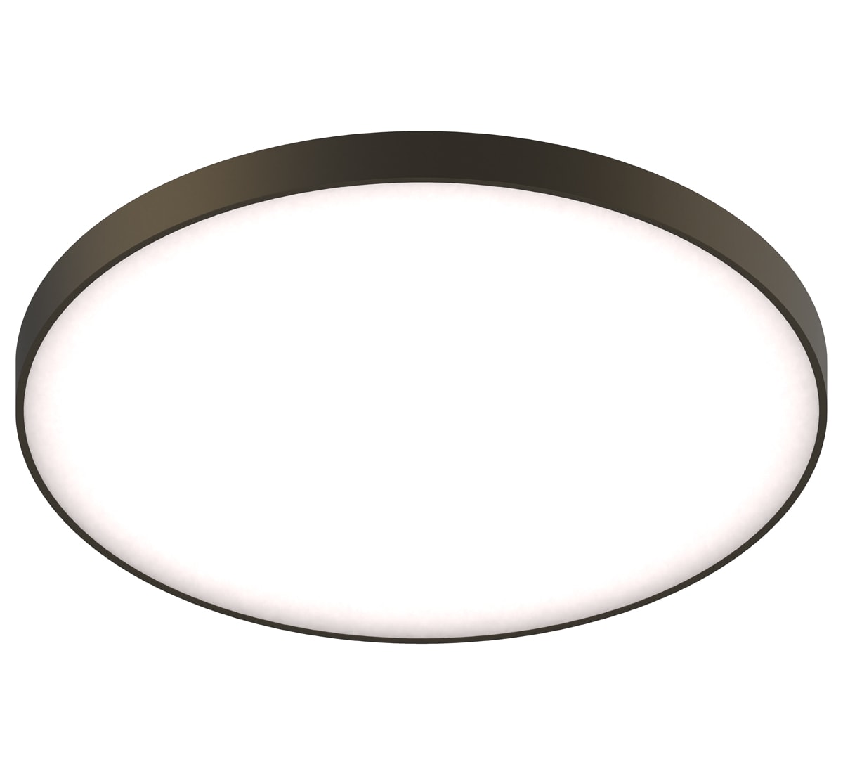 NOVALUX - Roto Evo 101W 4K D.995 DA/P OP CA 1000 caffè opale 4000K Dali-Push kit plafone/parete o sospensione da ordinare a parte IP40.