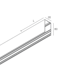 NOVALUX - HERO M: CORPO L1908MM CP