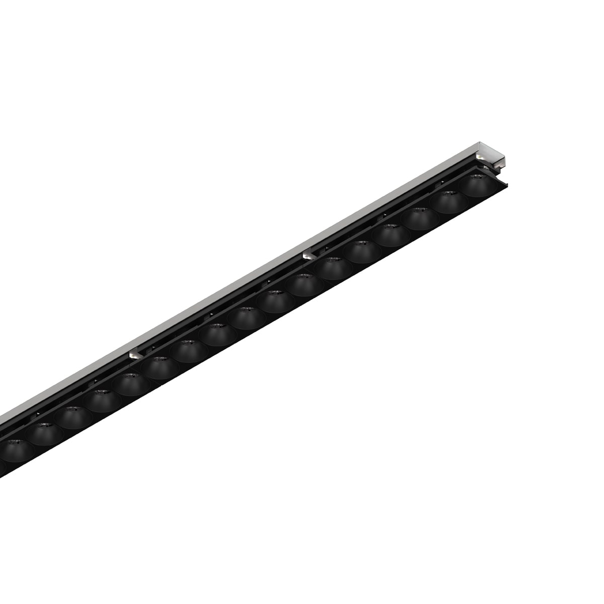 NOVALUX - Hero M: Modulo LED micro ottiche 17W 4000K 40° UGR<19, riflettore nero matt, lenti PMMA, connettore rapido incluso, profilo alluminio. 113213.02