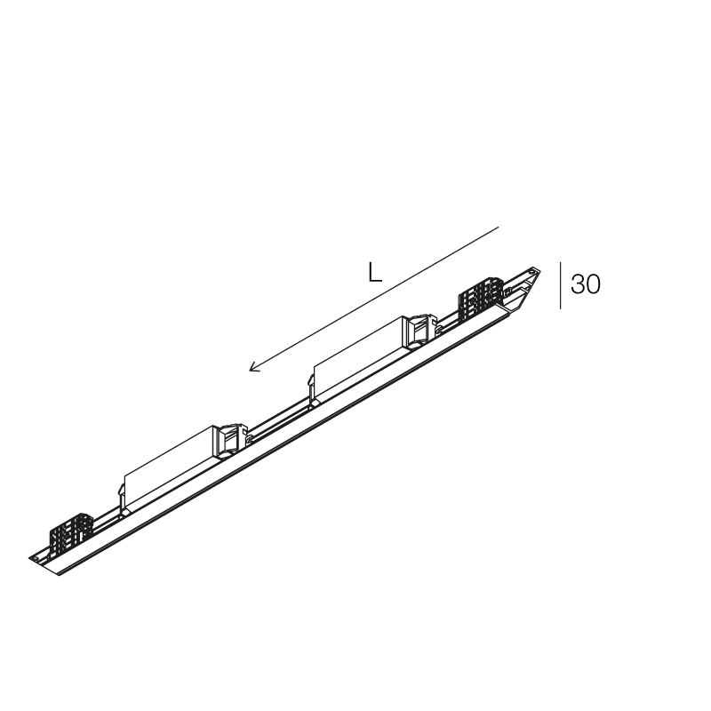 NOVALUX - Hero MB elettrificato on/off EM 1908 D1 I1, autonomia 1h, ricarica 12h, flusso emergenza 12%, alimentazione elettronica, connettori rapidi LED.
